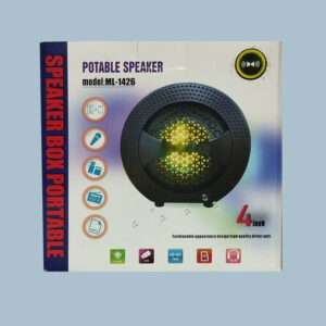 Portable Bluetooth Speaker – 4 Inch Stereo Sound