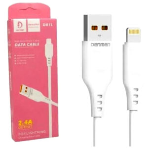 iPhone Cable | High-Speed Lightning Data Cable - 2.4A Output, Fast Charging for iPhone