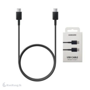 Original Samsung USB Type-C to Type-C Fast Charging Cable (3A) – 1 Meter