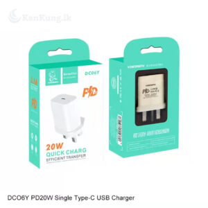 VDENMENY 20W Fast Charging UK Plug | Quick Charge Adapter