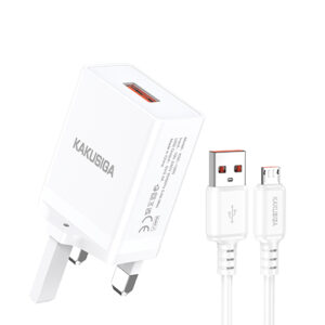 2.4A Single Port Fast Charger Set | Micro USB Charger | Mobile Charger with cable