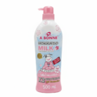 A BONNE' Hokkaido Milk Whitening Lotion (500ml) - X3 Whitening & UV Protection