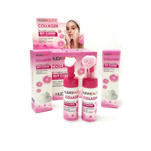 HudaBeauty Collagen Vitamin C & Honey Deep Cleaning Foam Face Cleanser (180ml)