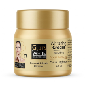Gluta White Age Defying Whitening Cream by Roger Portman – 125ml | SPF 20 Brightening & Anti-Aging Moisturizer