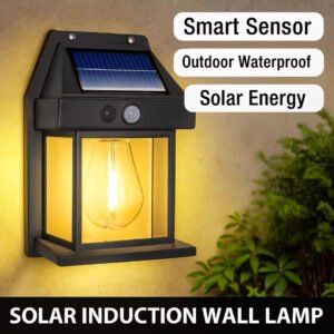 CBK Solar Interaction Wall Lamp with Motion Sensor – BK-888 | 600LM Outdoor LED Light